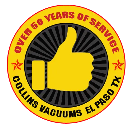 Collins Quality Vacuums seal — established 1968